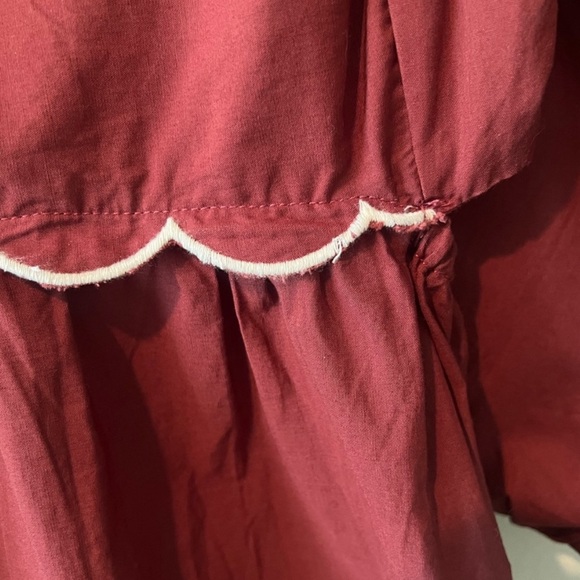 NWT Anthropologie Forever That Girl Scalloped Mini Dress Sz XL - Picture 11 of 15